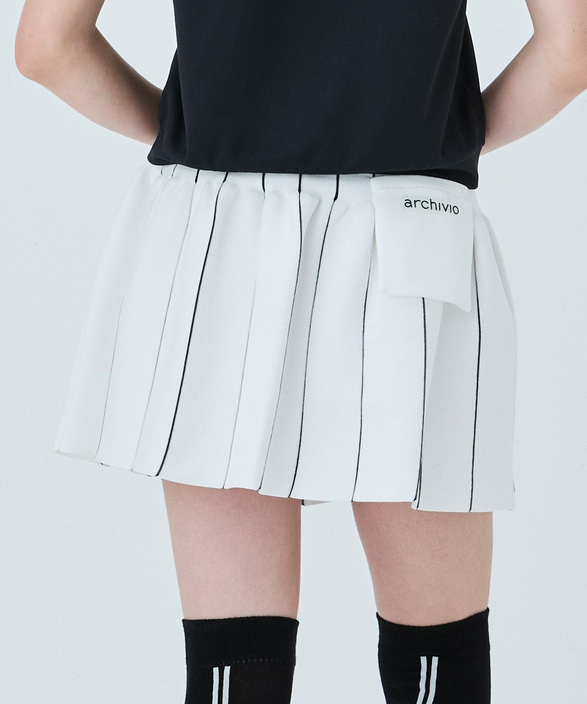 ボリュームニットスカート|アルチビオ - ゴルフウェアや婦人服通販