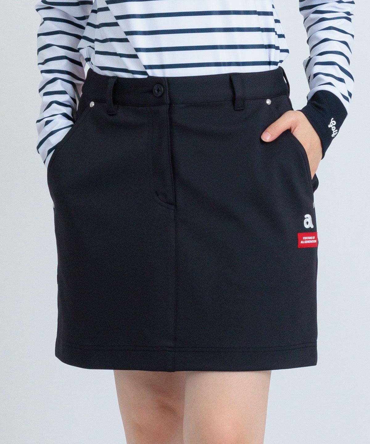 モデル着用画像(ネイビー)