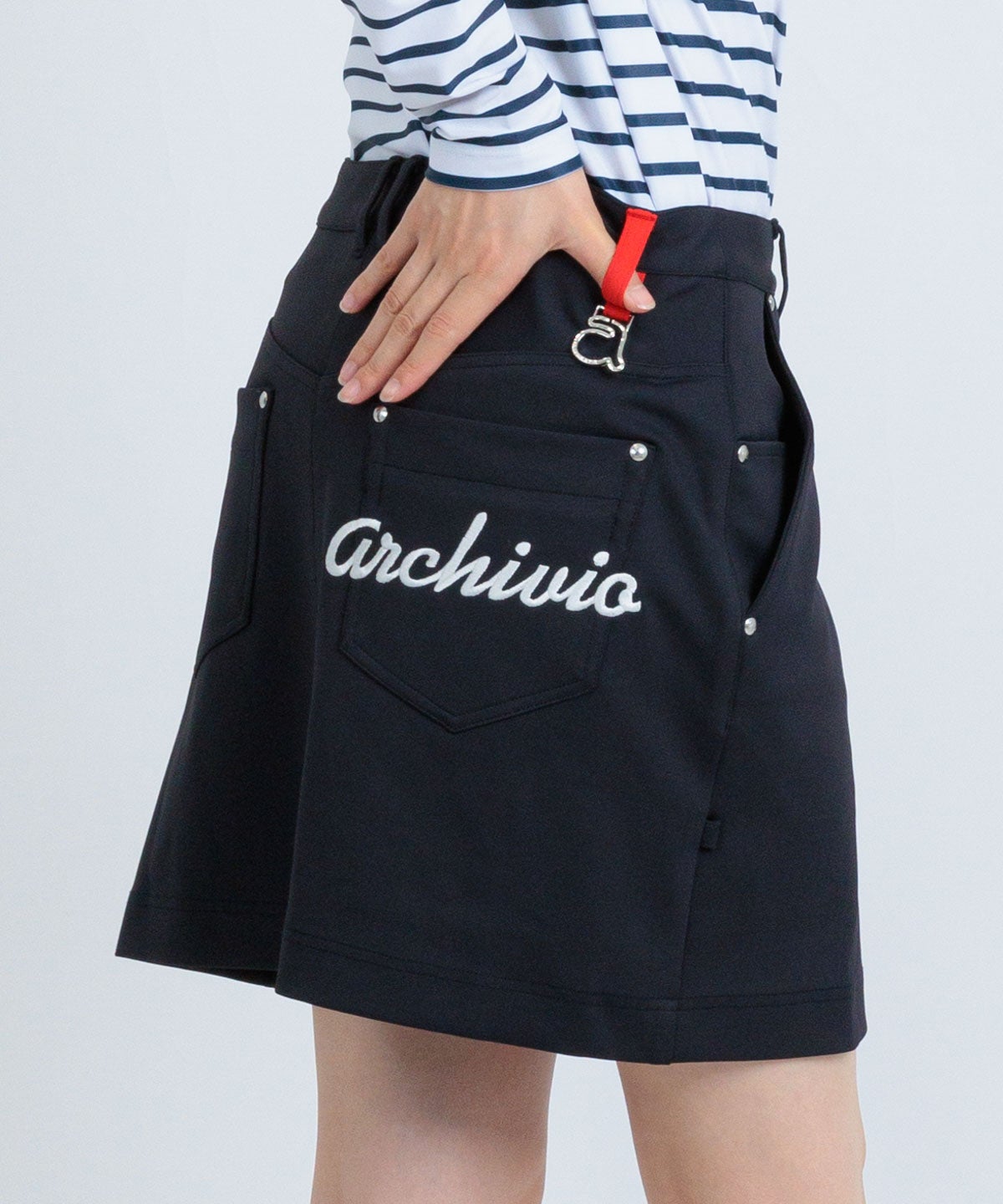 モデル着用画像(ネイビー)