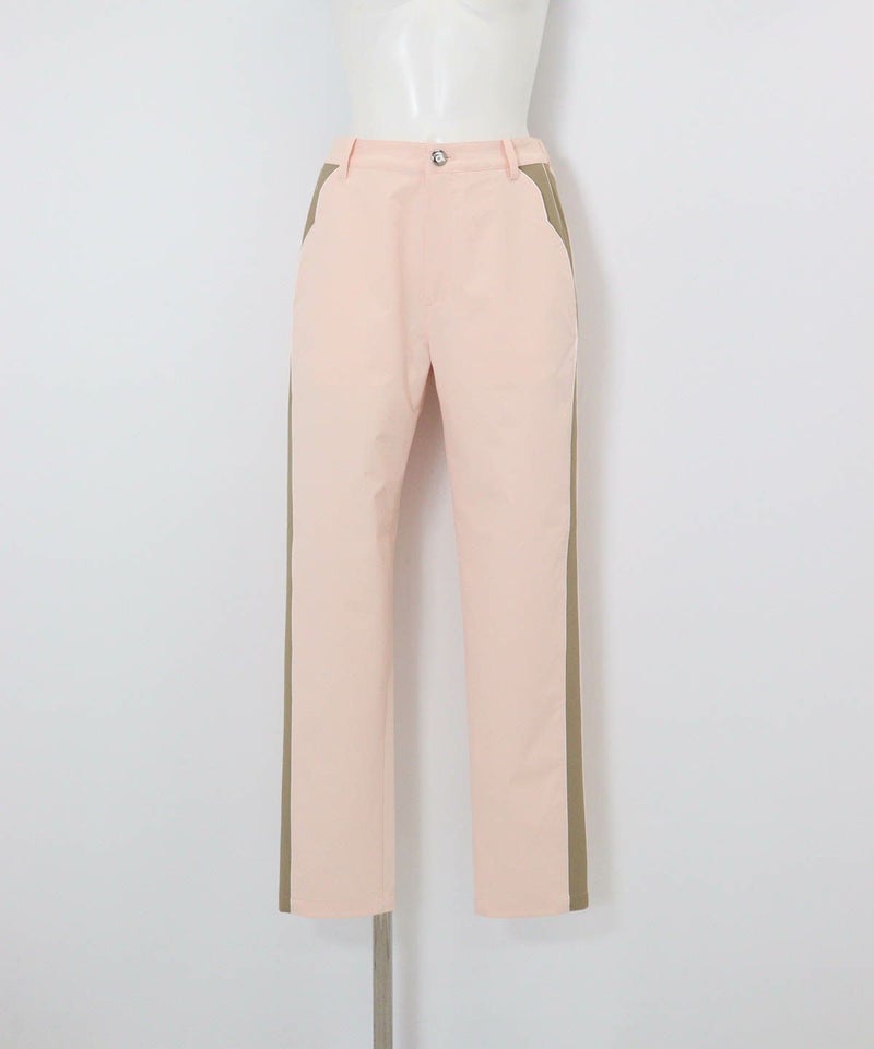 UV冷感スカラップポケットパンツ（ピンク）