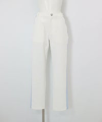 UV冷感スカラップポケットパンツ（ホワイト）