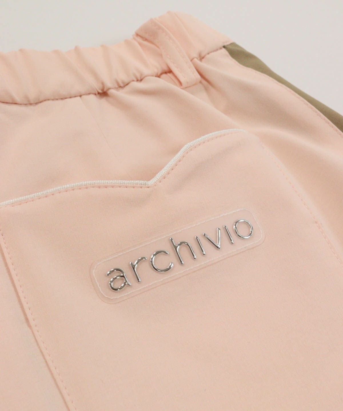 後ポケットロゴデザイン（ピンク）