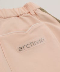 後ポケットロゴデザイン（ピンク）