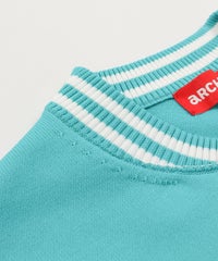 首元リブ（ライトブルー）