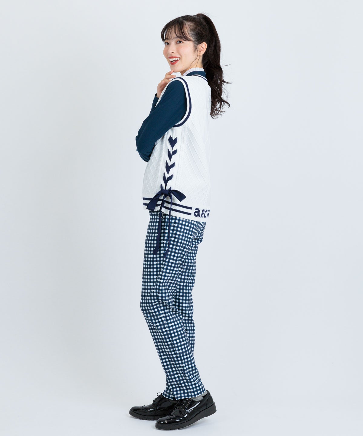 モデル着用画像(ホワイト)