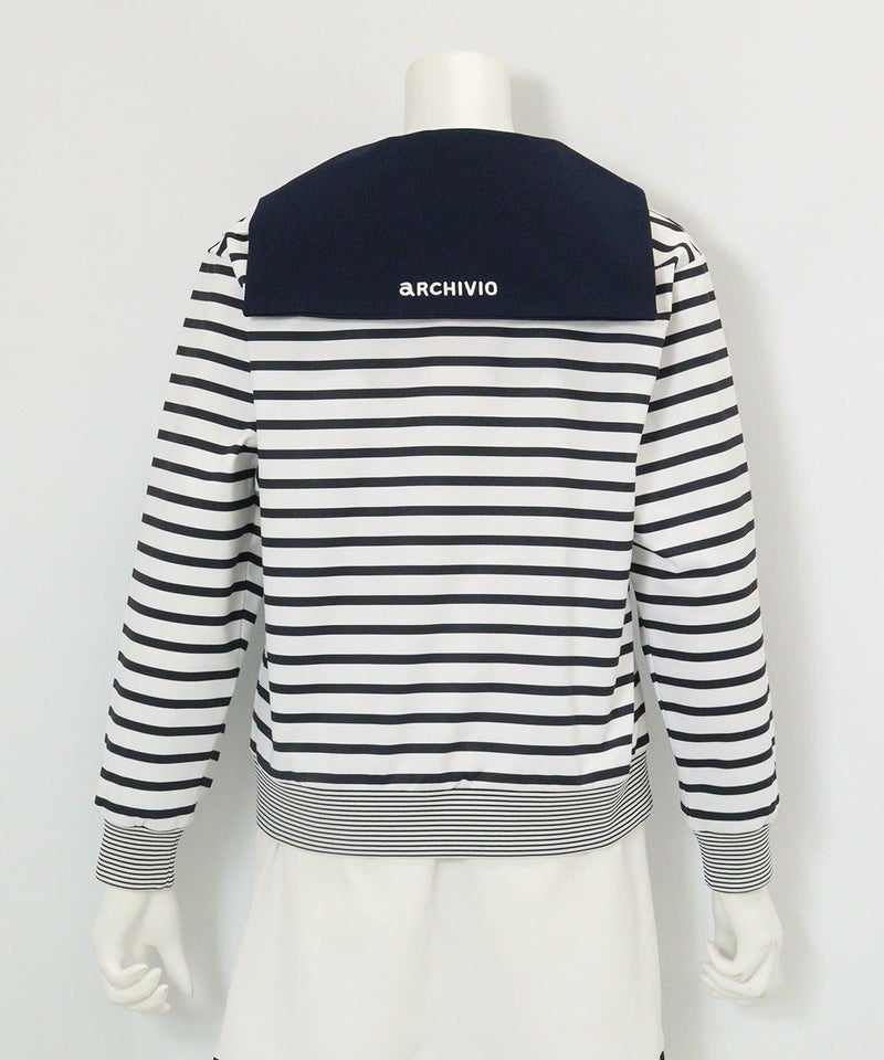 セーラーカラーUVプルオーバー(マルチ)後ろ