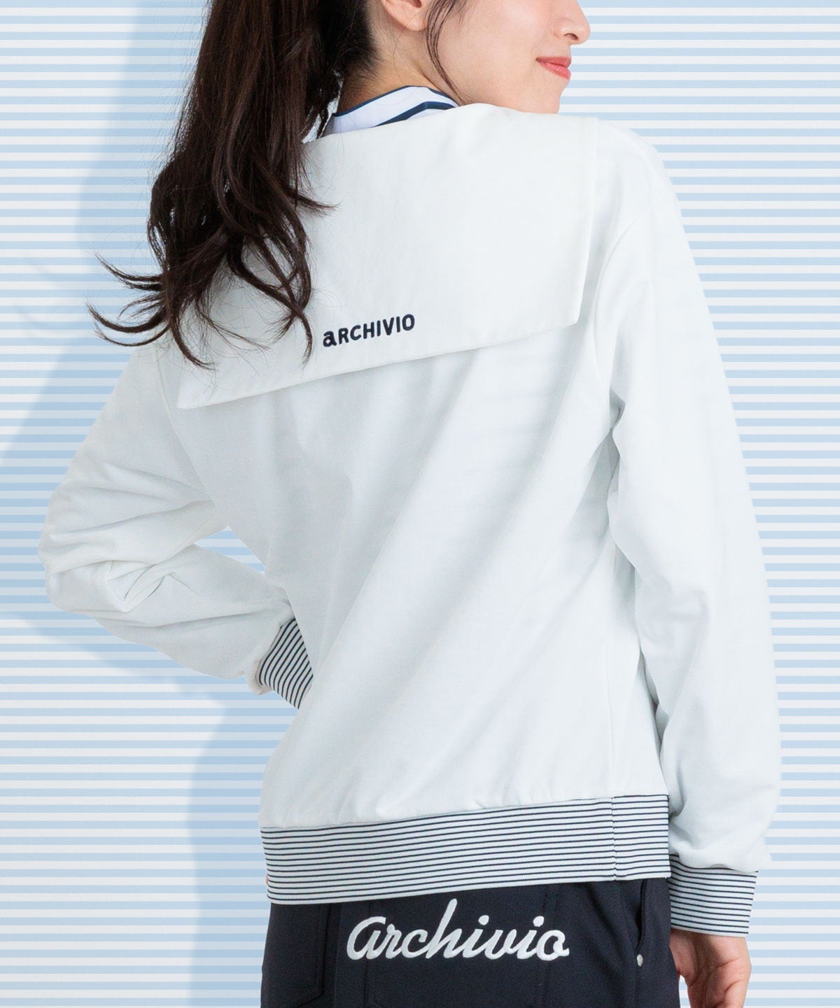 モデル着用画像(ホワイト)