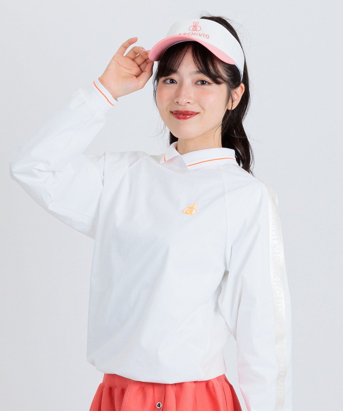 バックメッシュ冷感プルオーバー|アルチビオ - ゴルフウェアや婦人服通販
