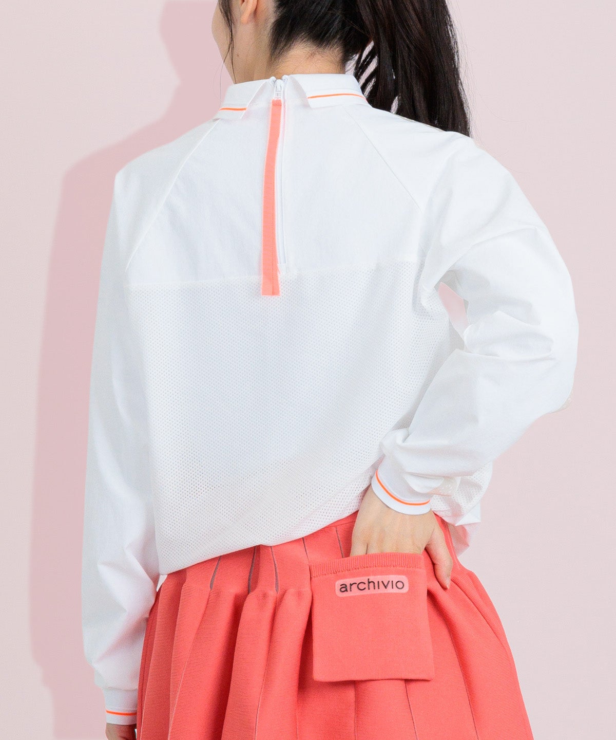 モデル着用画像(ホワイト)