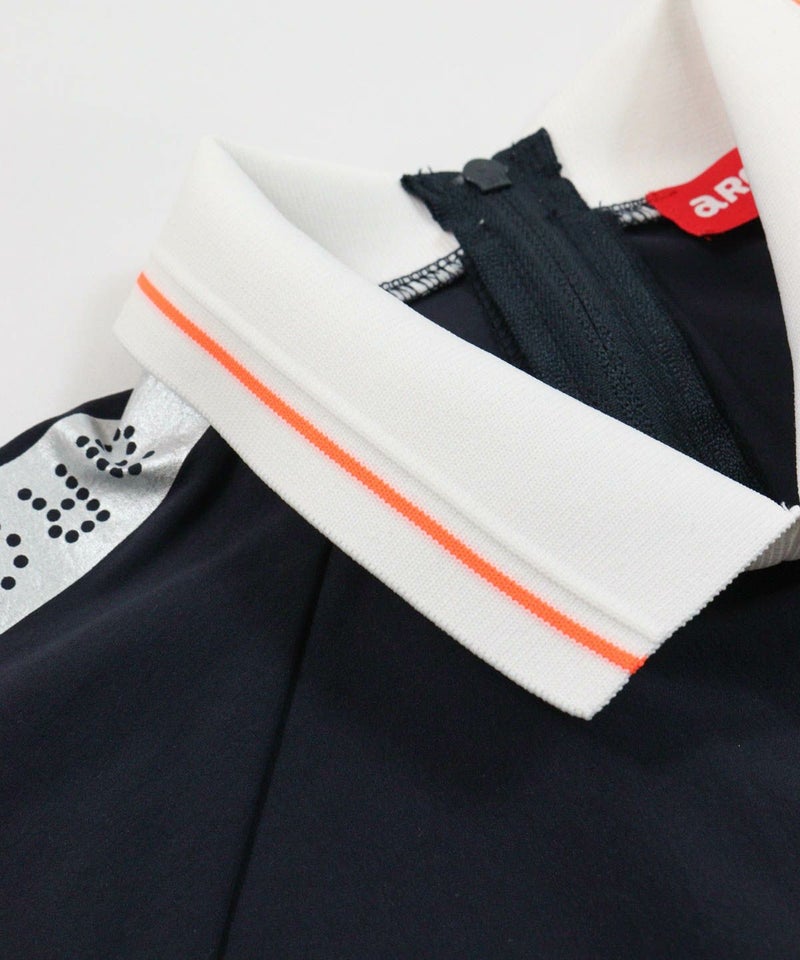 襟元（ネイビー）