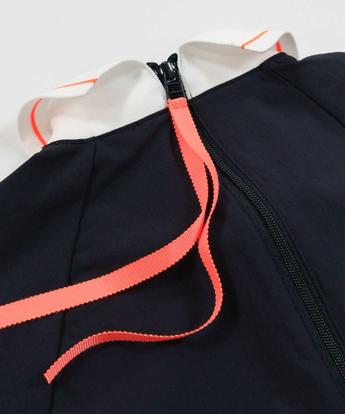 後ファスナー（ネイビー）