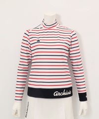 マリン釦ボーダープルオーバー（マルチ）