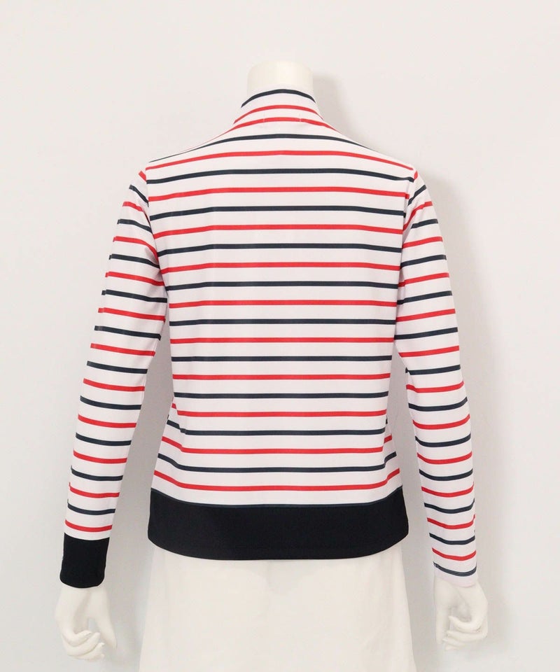 マリン釦ボーダープルオーバー後（マルチ）