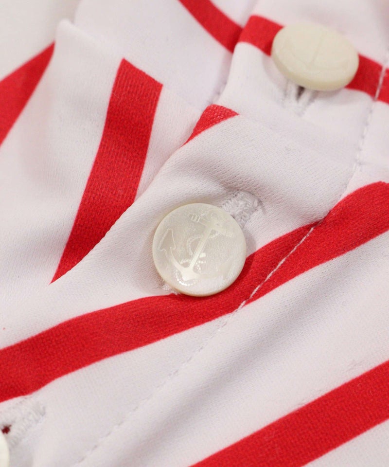 首元ボタン（レッド）