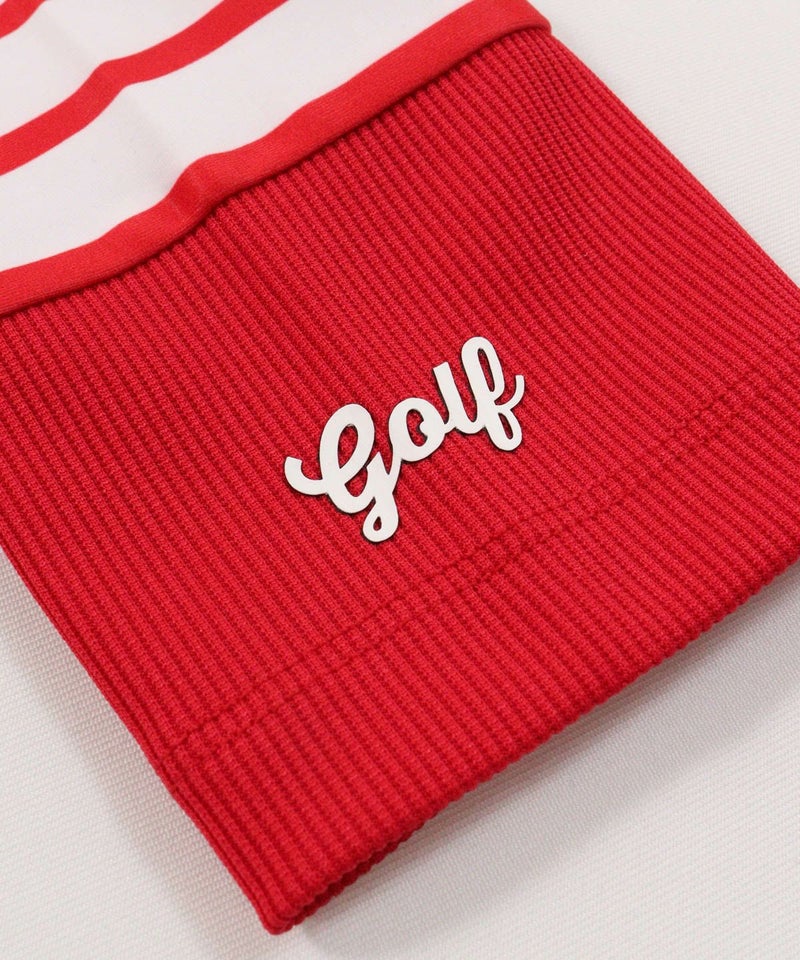 袖口golfロゴ（レッド）