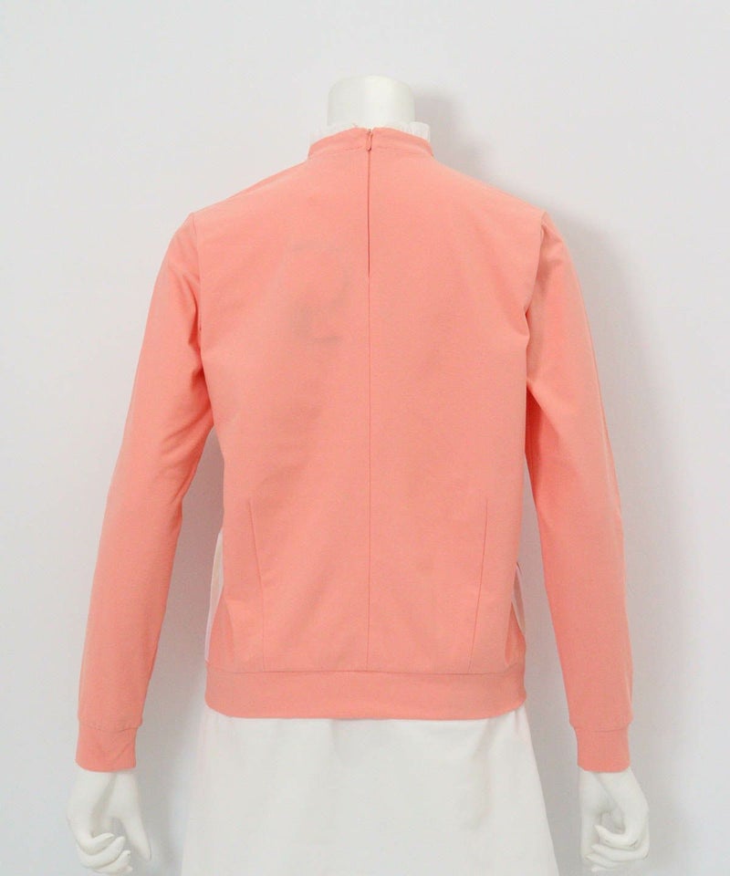 UV速乾フリル×オーロラ切替プルオーバー後（ライトオレンジ）