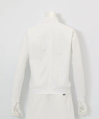 UV速乾フリル×オーロラ切替プルオーバー後（ホワイト）