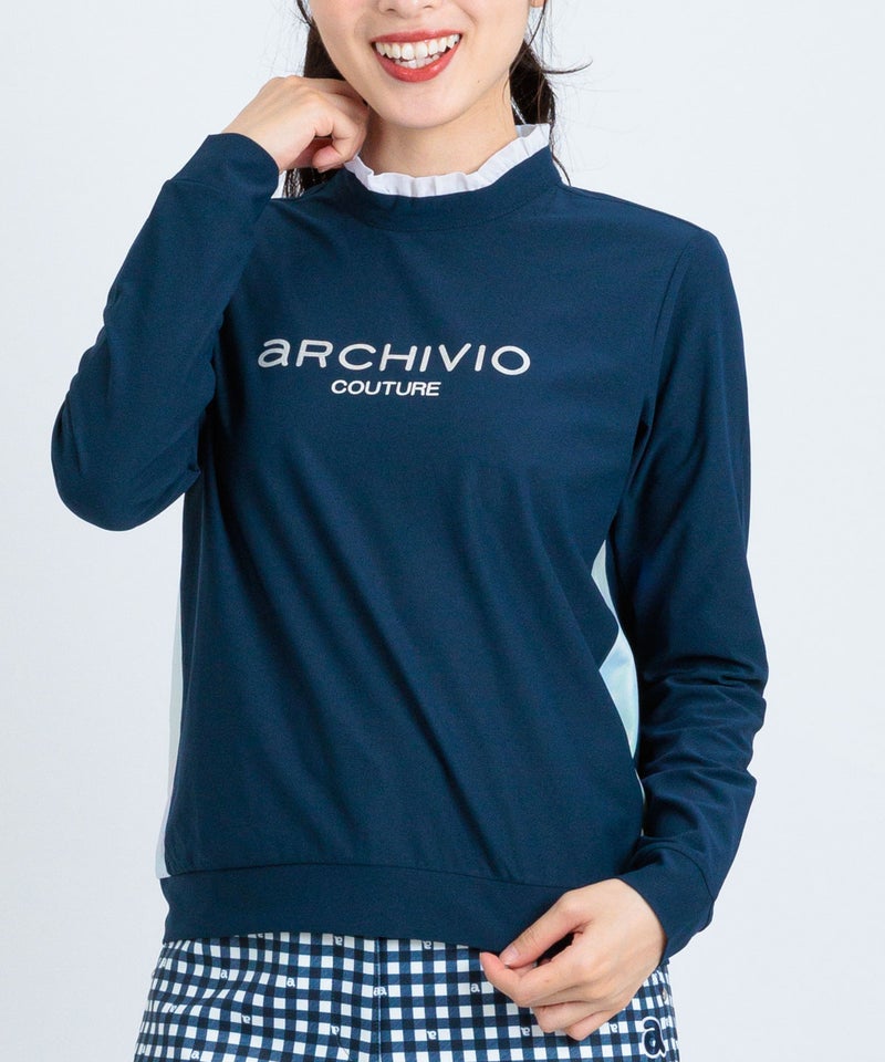 モデル着用画像(ネイビー)