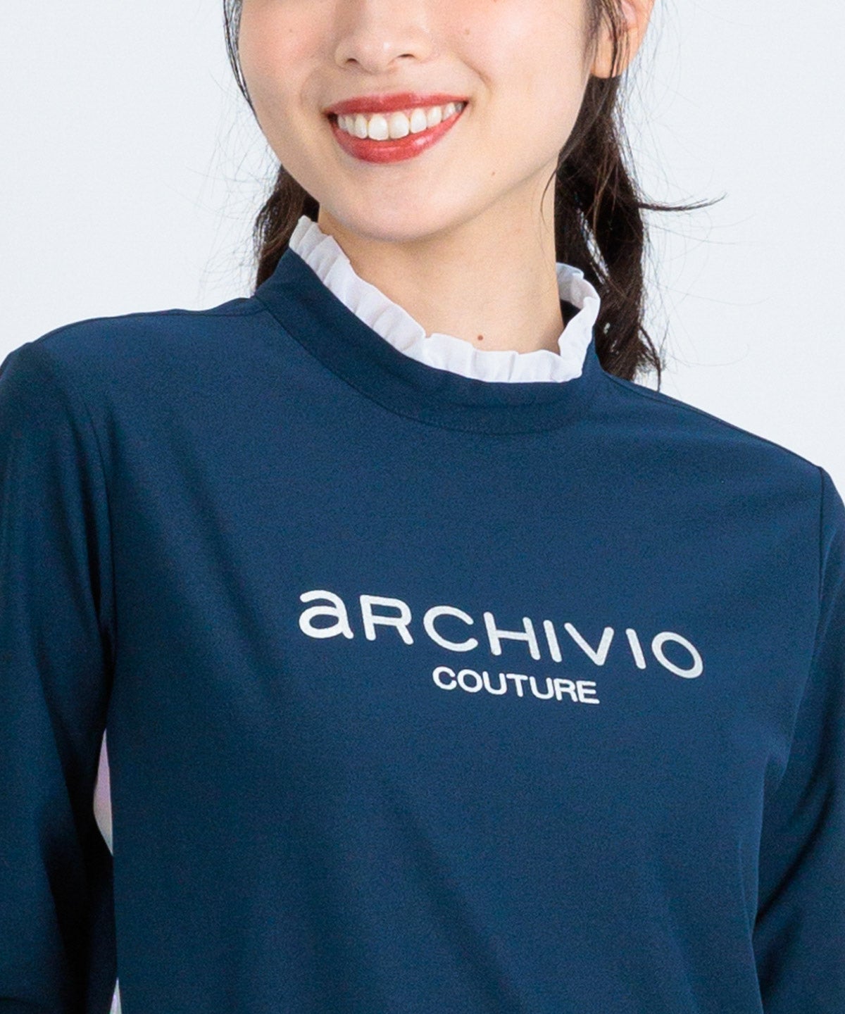 モデル着用画像(ネイビー)