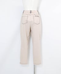 フルダル速乾ピケパンツ(ベージュ)後ろ