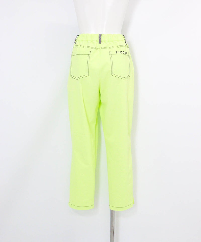 フルダル速乾ピケパンツ(イエロー)後ろ