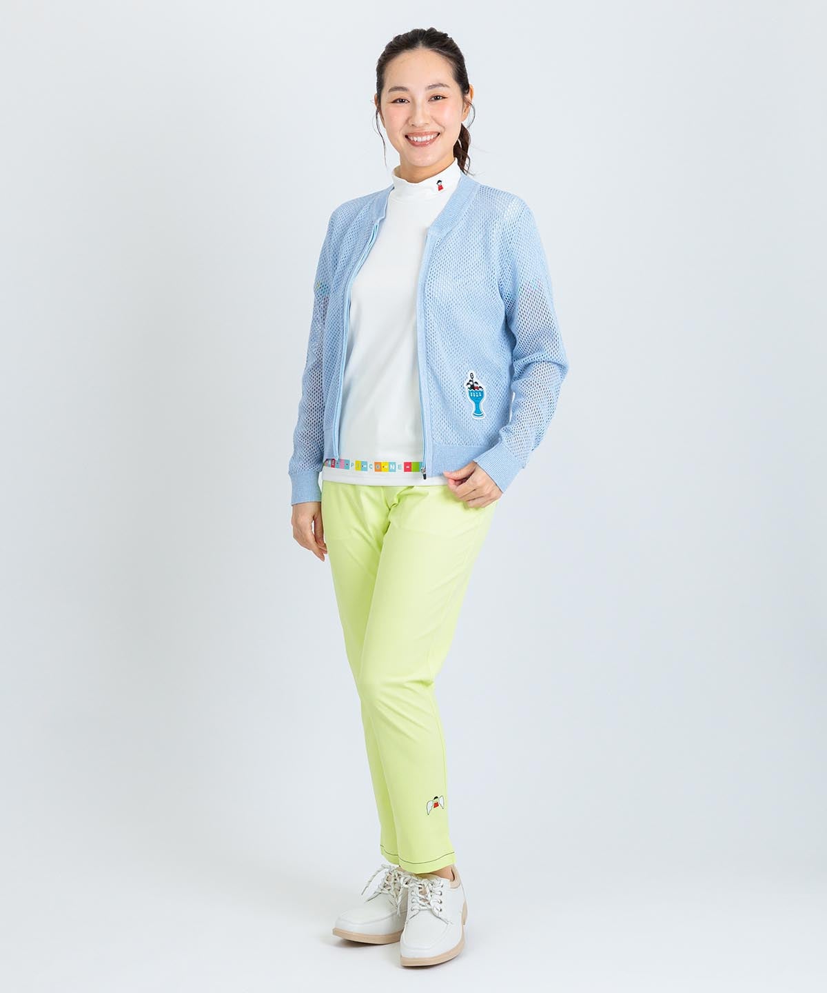 モデル着用画像(イエロー)