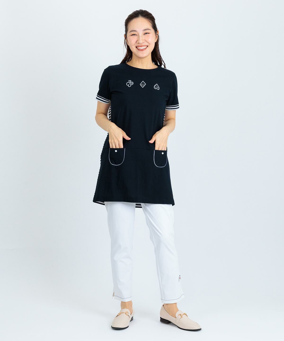 【新品】ピッコーネクラブ PICONE CLUB ウエスト切替速乾ワンピース フルダル速乾ピケパンツ|ピッコーネクラブ - ゴルフウェアや婦人服通販