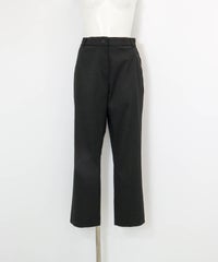 UV冷感クロップド撥水パンツ(ブラック)前