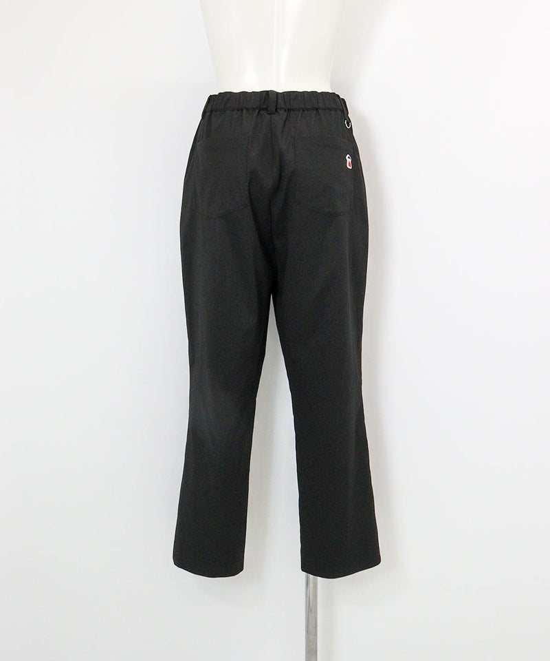 UV冷感クロップド撥水パンツ(ブラック)後ろ