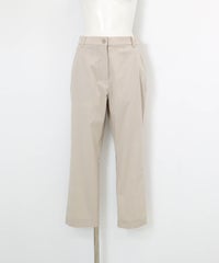 UV冷感クロップド撥水パンツ(ライトグレー)前