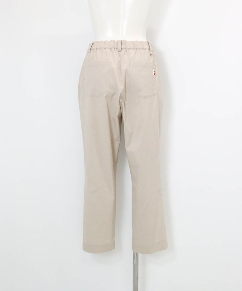 UV冷感クロップド撥水パンツ(ライトグレー)後ろ