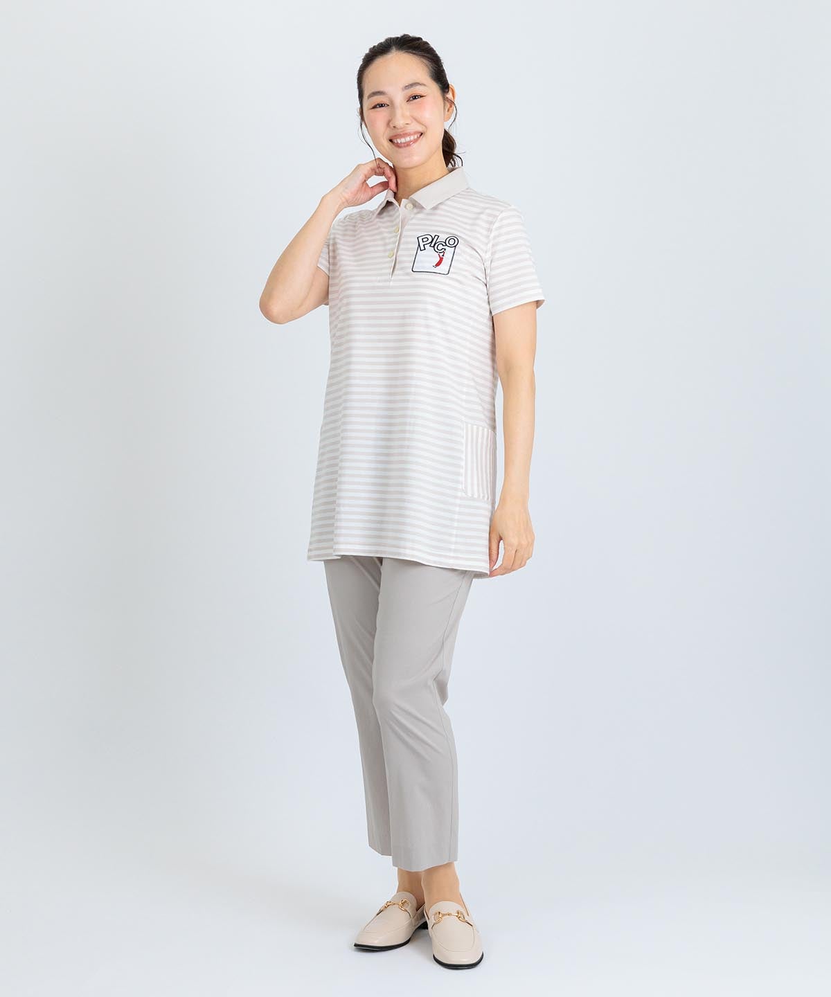 UV冷感クロップド撥水パンツ|ピッコーネクラブ - ゴルフウェアや婦人服通販