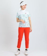 モデル着用画像(ホワイト×グリーン)