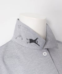 襟・襟裏（ライトグレー）