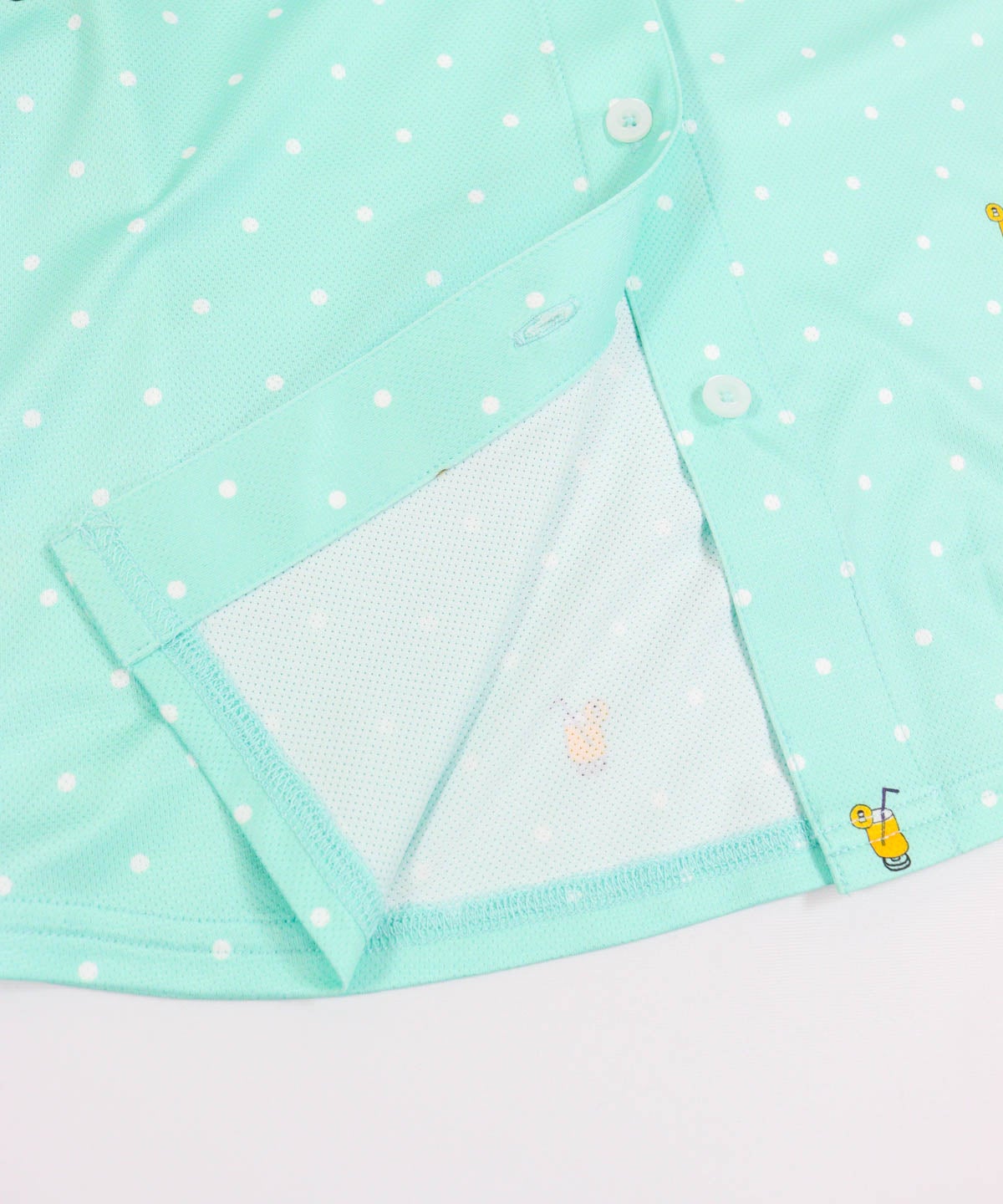 内側生地(ライトグリーン)