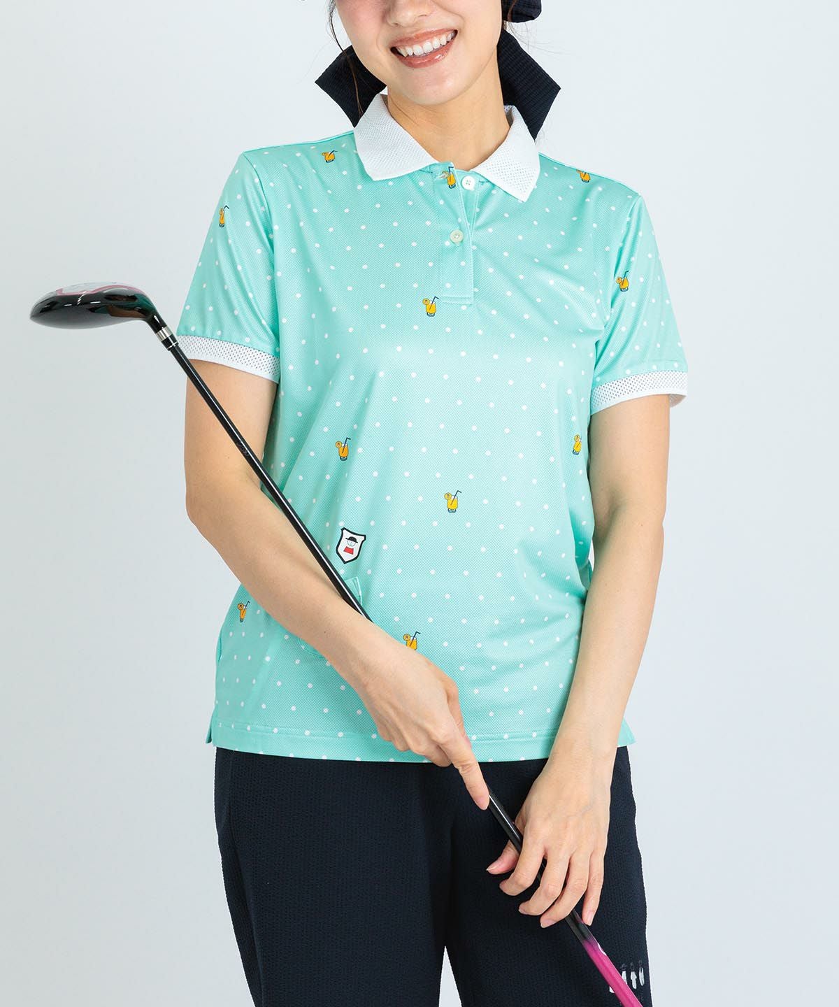 モデル着用画像(ライトグリーン)