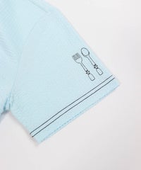 袖口(ライトブルー)