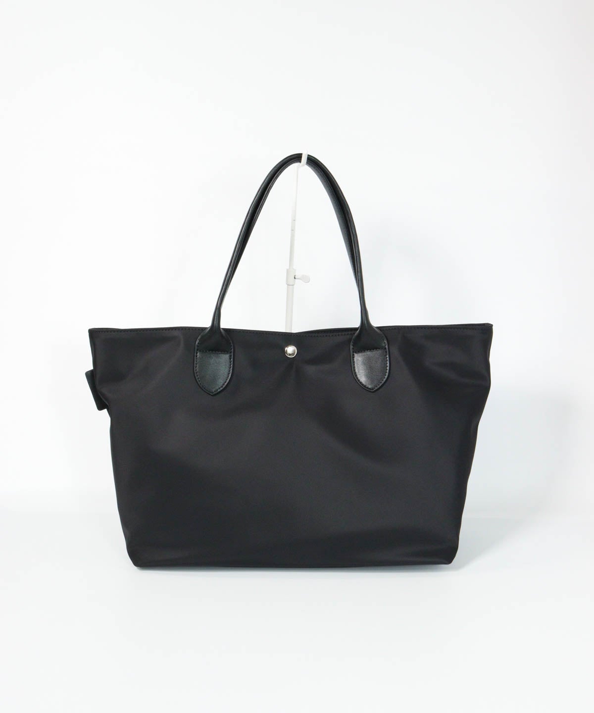 ファミリー刺繍トートバッグ後（ブラック）