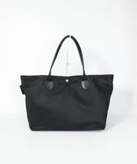 ファミリー刺繍トートバッグ後（ブラック）