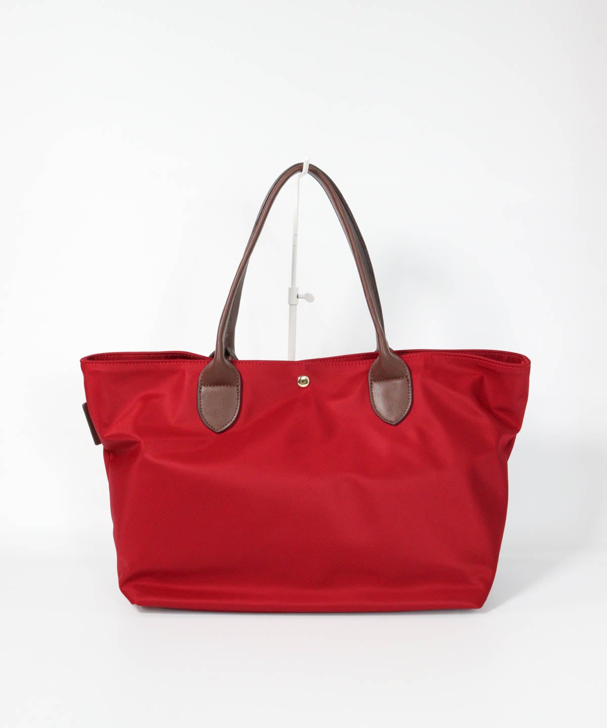 ファミリー刺繍トートバッグ後（レッド）