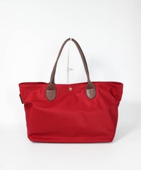 ファミリー刺繍トートバッグ後（レッド）