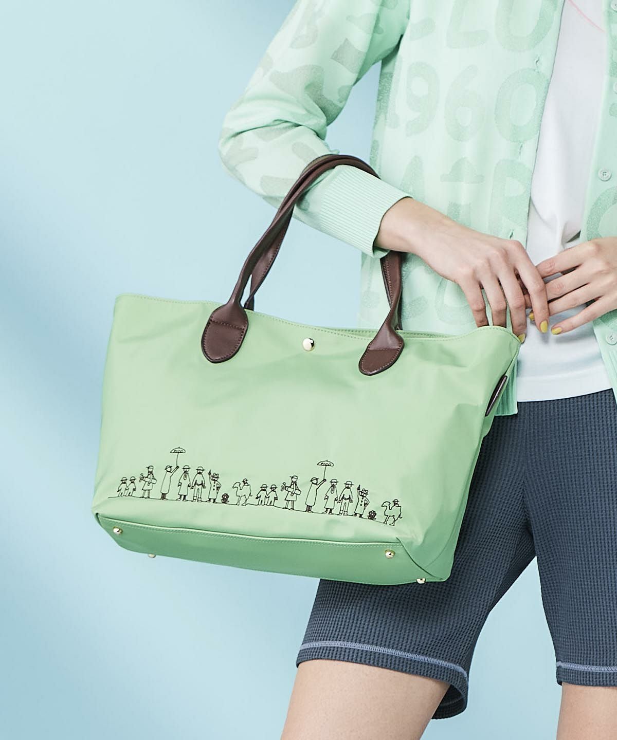 ファミリー刺繍トートバッグ|ピッコーネクラブ - ゴルフウェアや婦人服通販