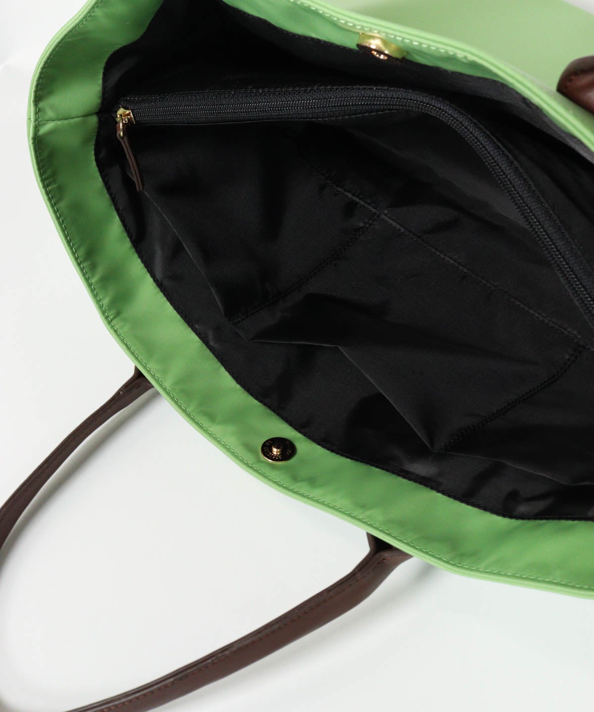 内側ポケット（ライトグリーン）