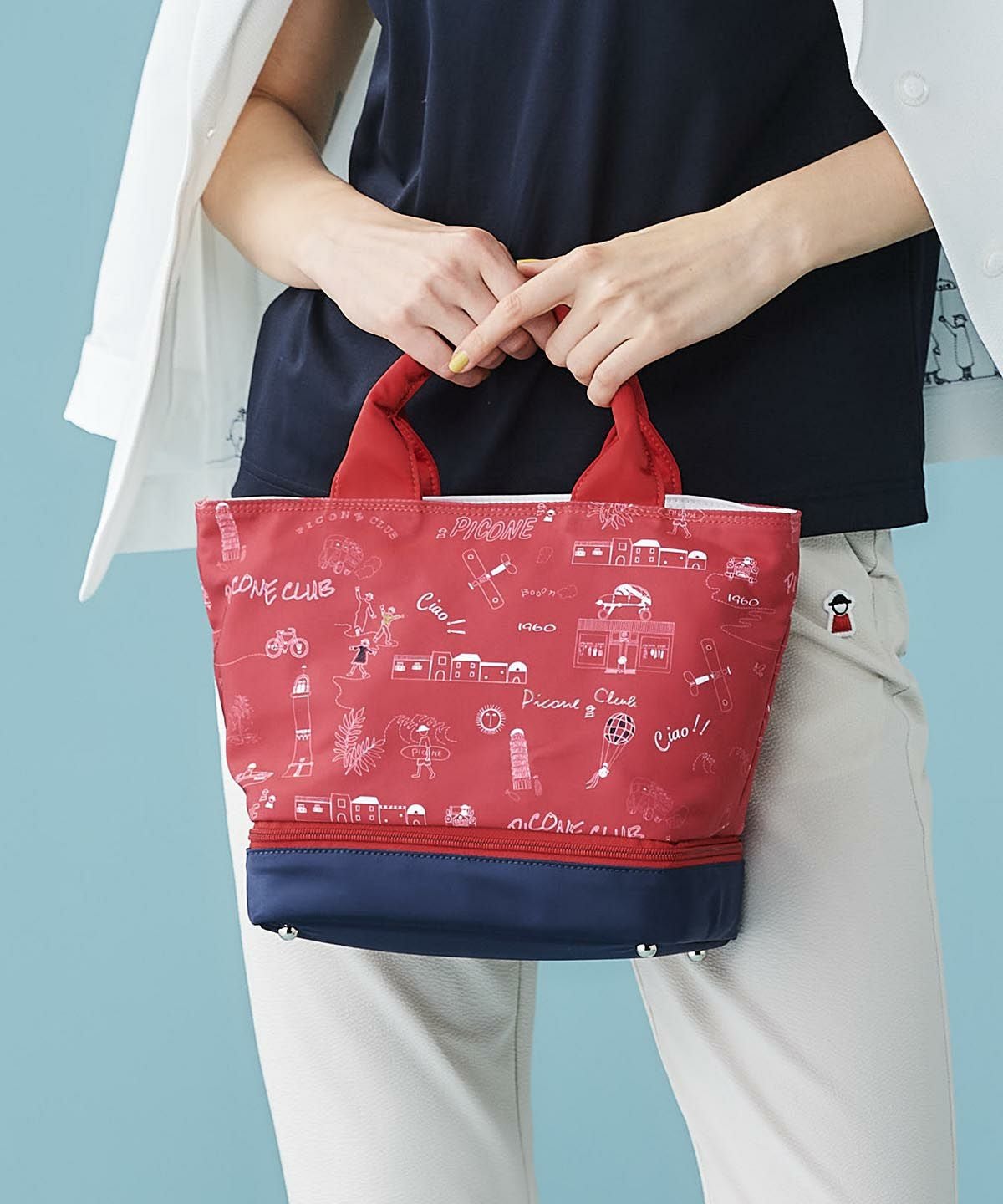 モデル着用画像（レッド）