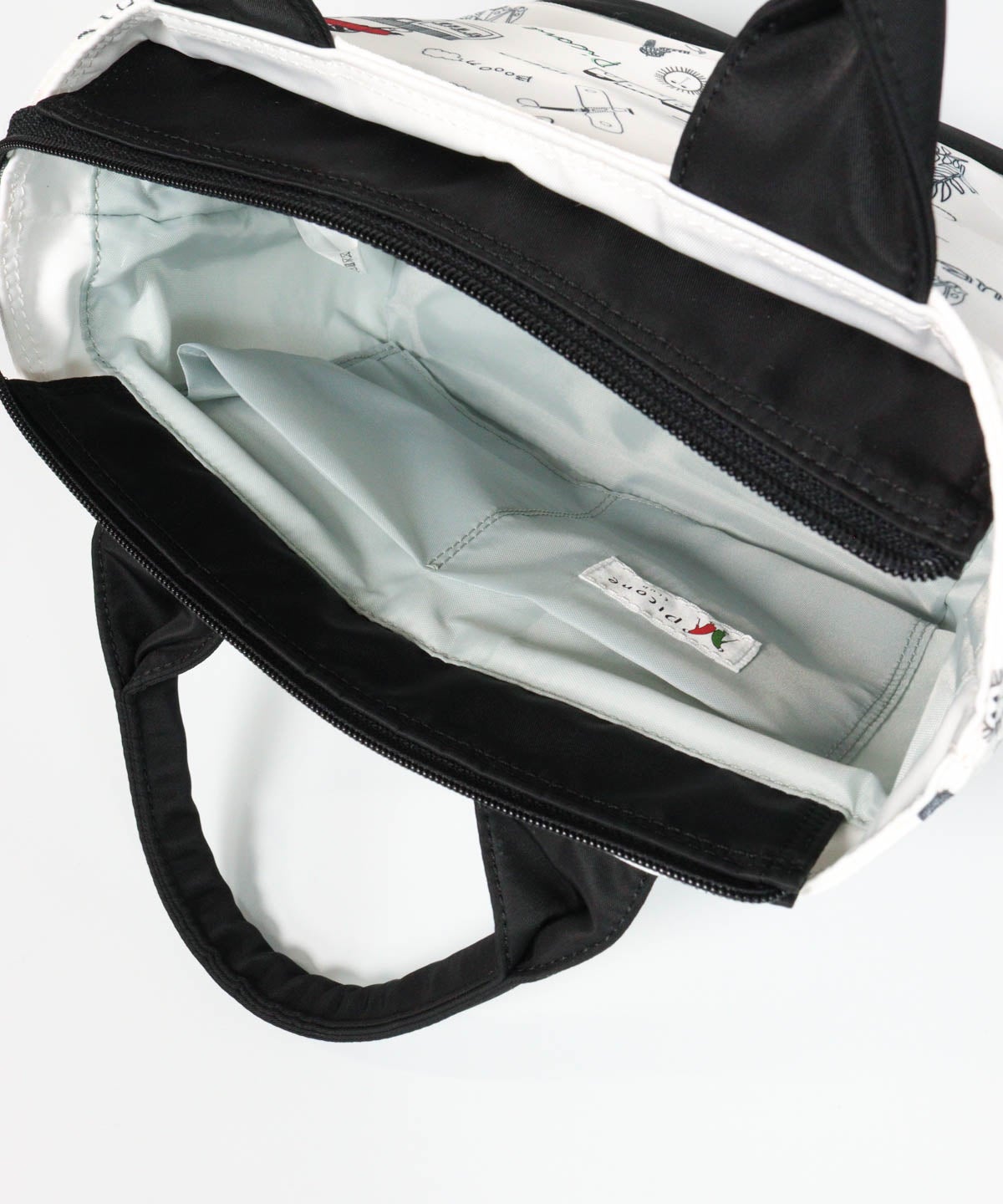 内側ポケット(ホワイト)