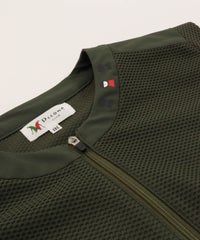 ファスナー部分（カーキ）