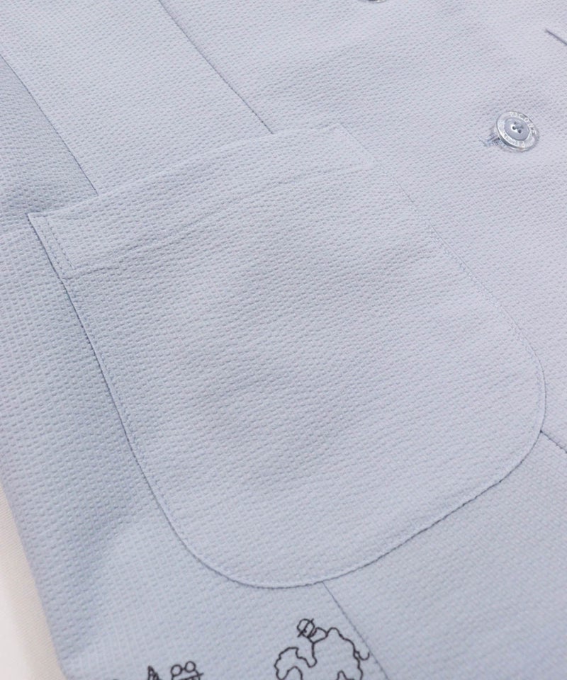 ポケット（ライトブルー）