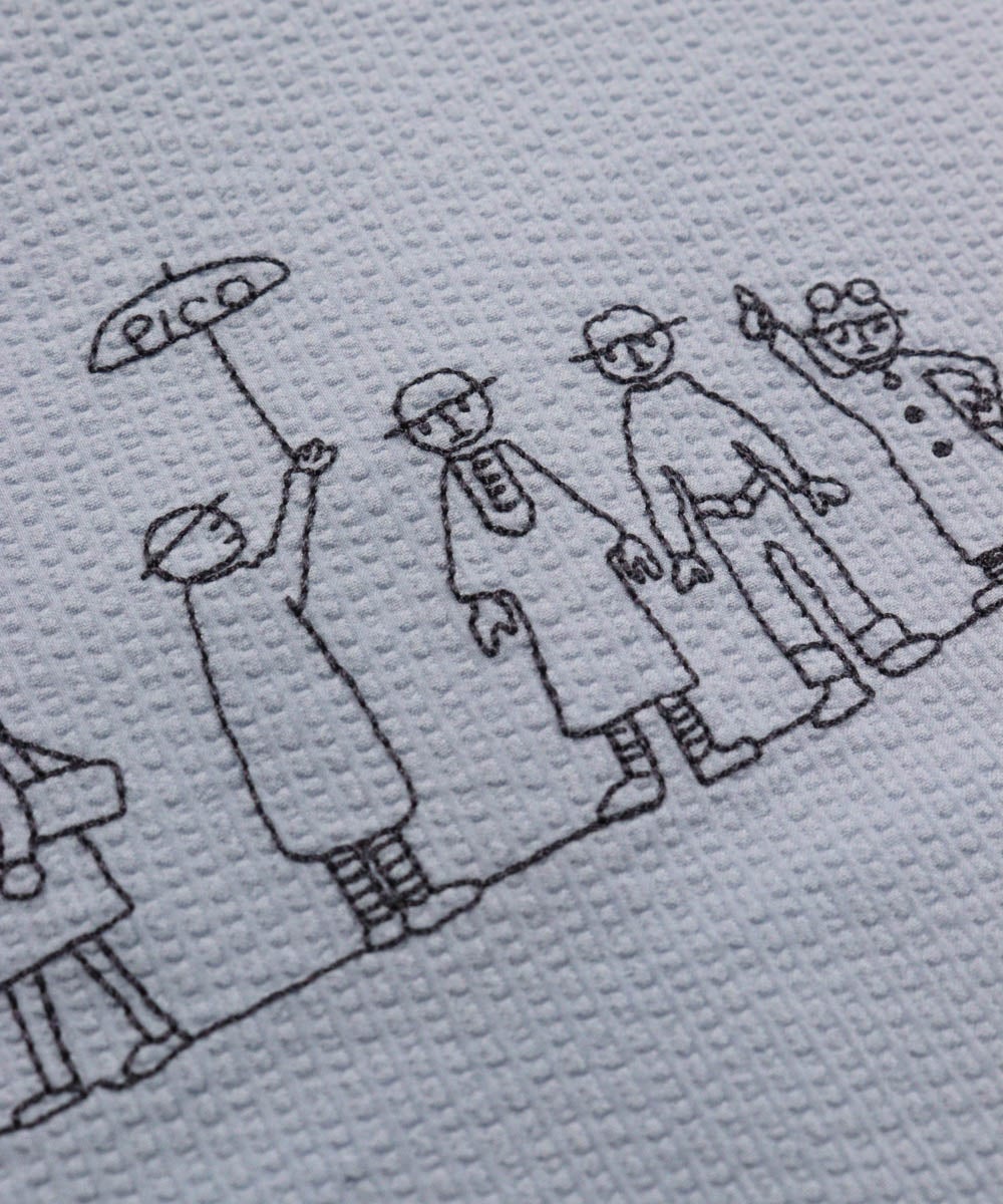 刺繍デザインアップ（ライトブルー）