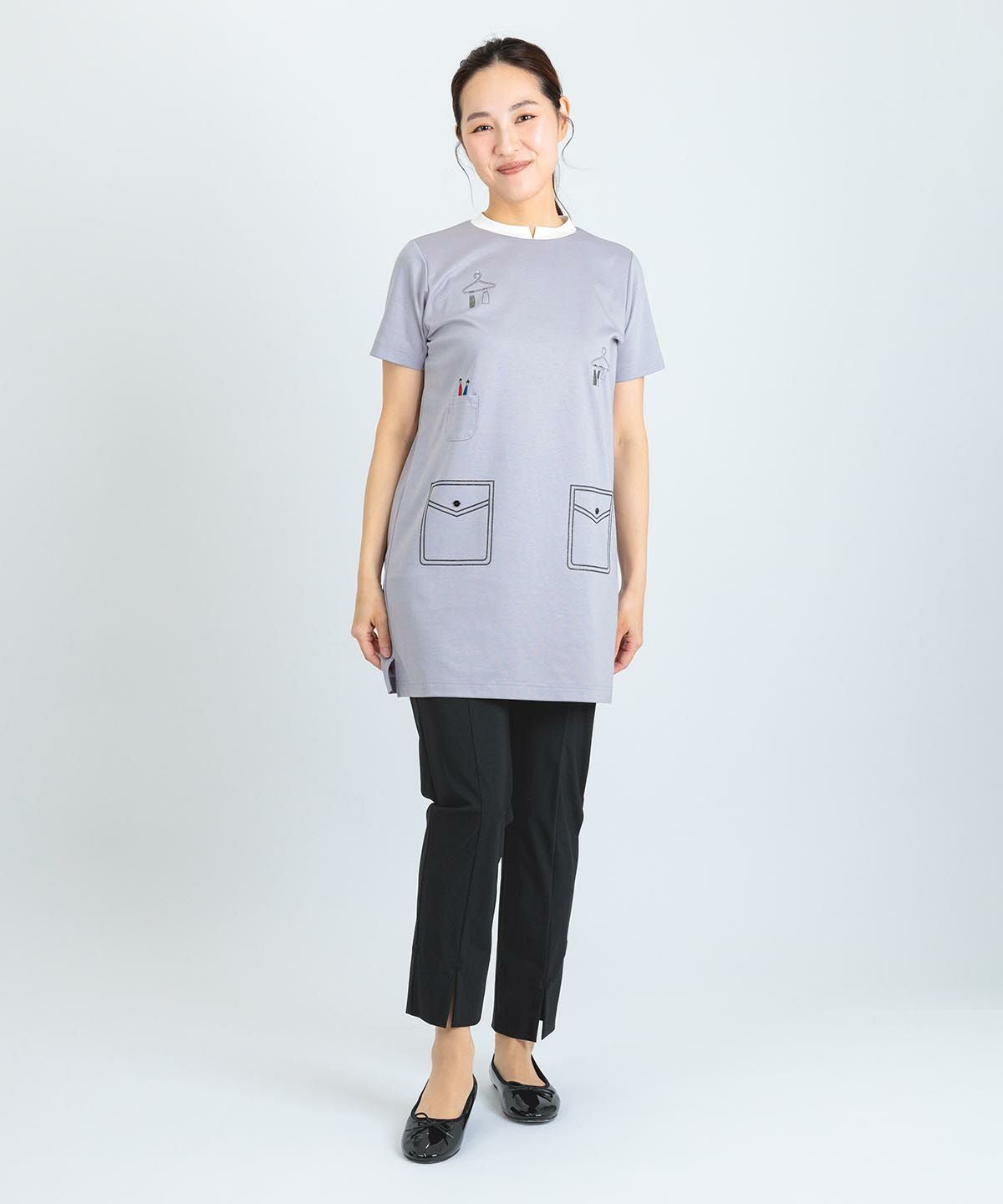 モデル着用画像（ブラック）