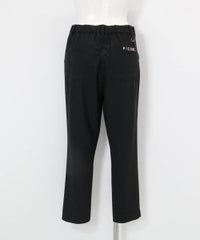 UV速乾カノコクロップドパンツ後（ブラック）